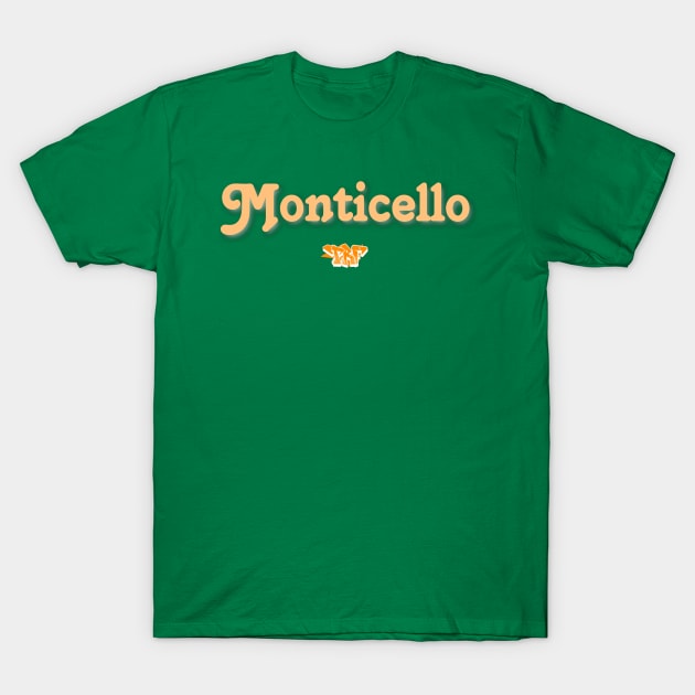 Monticello 9 T-Shirt by TRF Clothing